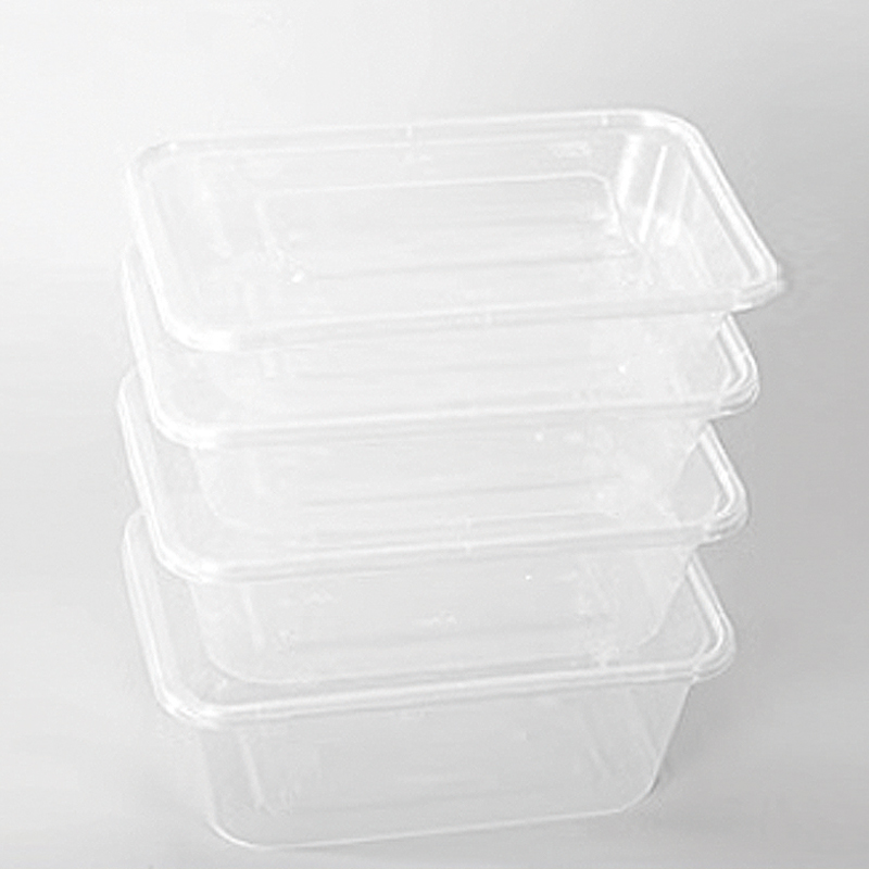 Molde retangular para tampa de recipiente de alimentos de 1000 ml