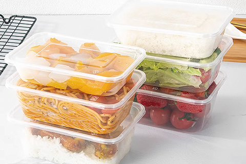 Moldes retangulares de parede fina para recipientes de alimentos (moldes para caixas de refeição)